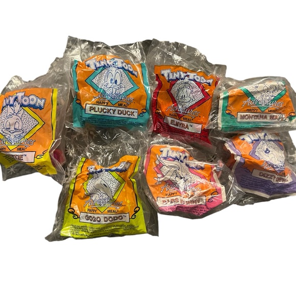 McDonalds TinyTan Encore Edition Complete Set Of 7 Toys NEW - Foto 7